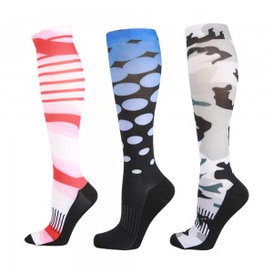 Medical Sports Compression Socks 20-30 mmhg Soothing Comfy Gradient Support for Athletic Running Cycling