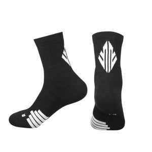 Basketball Socks, Cushioned Athletic Sports Crew Socks for Men & Women Performance Cushion Crew Training Socks