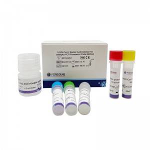 Zestaw do wykrywania kwasu nukleinowego SARS-CoV-2 (metoda multipleksowej sondy fluorescencyjnej PCR)