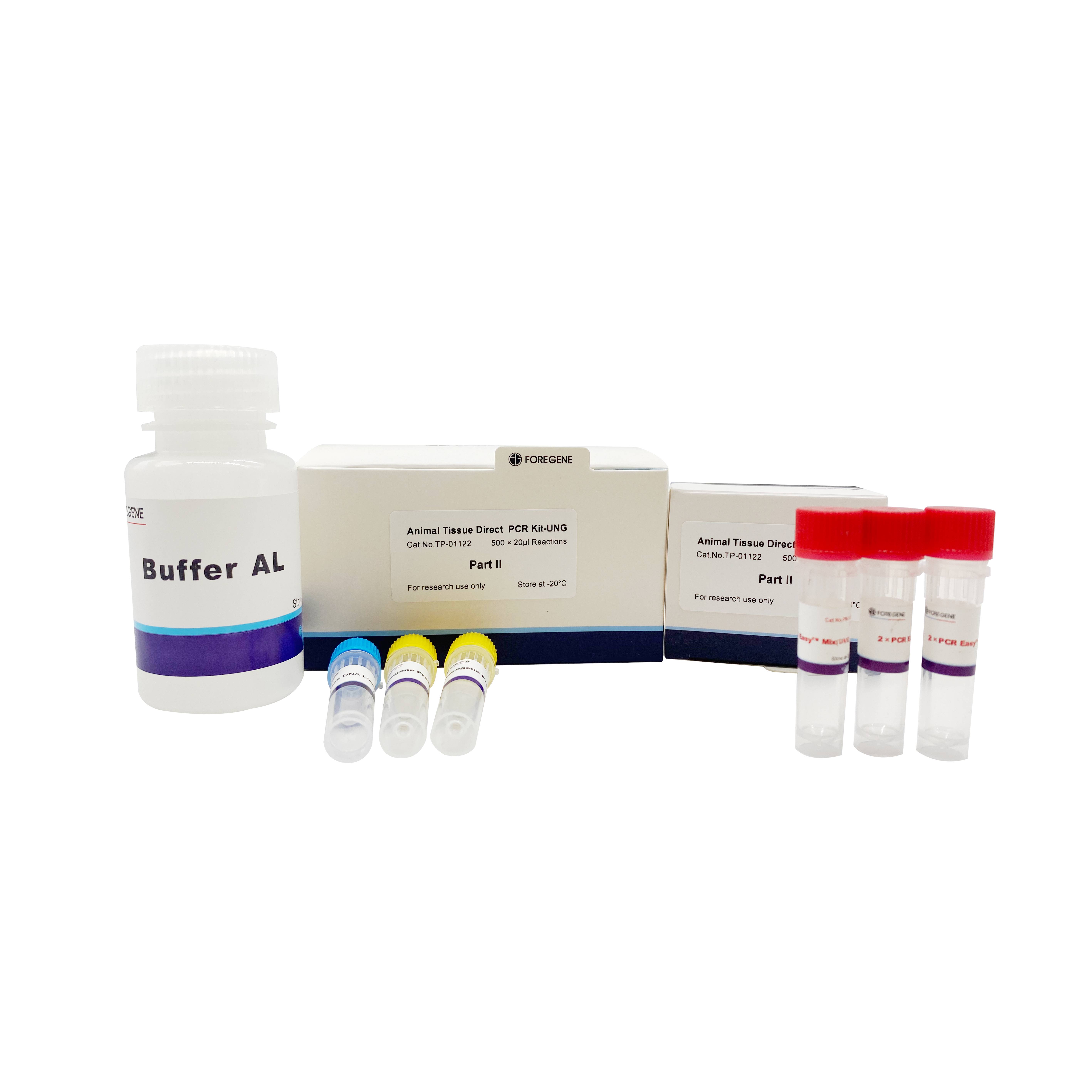 Protokół Animal Tissue Direct PCR kit-UNG (bez narzędzi do pobierania próbek).