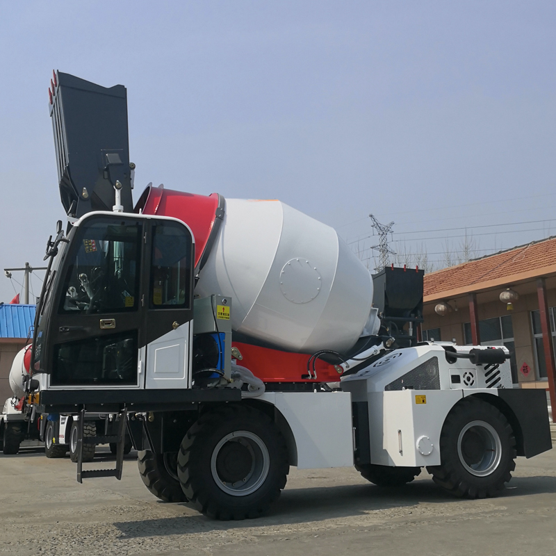 Renewable Design for Small Cement Mixer Truck – 3.0m³ Self-Loading Concrete Mixer – FORLOAD