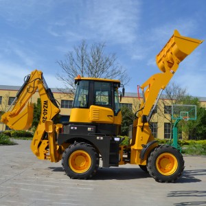 WZ40-28 tractor backhoe loader with YUCHAI engine and telescopic boom