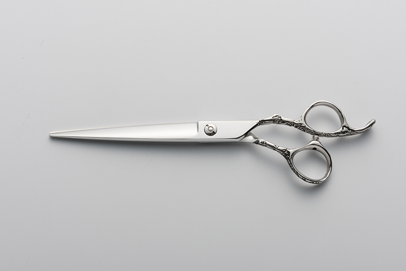 Carved Handle Professional Pet Grooming Scissors (1)