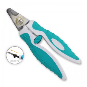 Curved Blade Dog Nail Clippers with Razor Sharp Blades