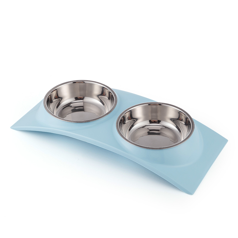 Factory Cheap Hot Latex Dog Toys - Wholesale High Quality 2 in 1 Dog Bowls Double Pet Bowls – Forrui