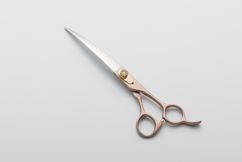 Excellent Quality Down Curved Pet Grooming Scissors (2)