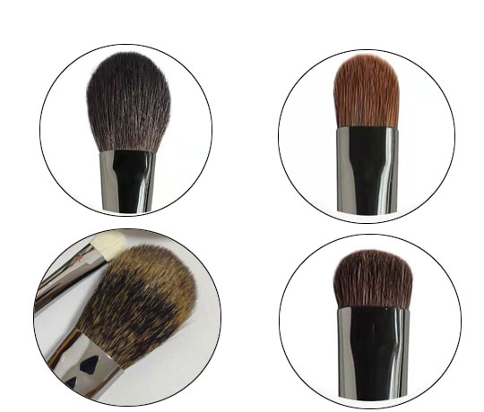 Natural Animal Hair used for Makeup Brushes