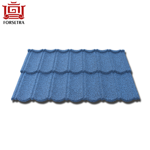 Low Price European Style Stone Coated Cheap Flat Roof Tile Price