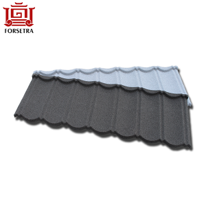 Heat UV Resistant Colorful Aluminum Stoned Coated Metal Roofing Tiles