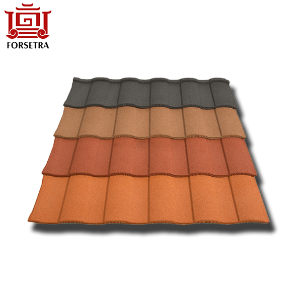 Competitive Price 50 Years Guarantee Roman Type Modern Stone Coated Roofing Sheet Featured Image