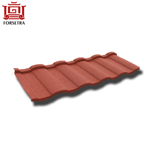 Competitive Price 50 Years Guarantee Roman Type Modern Stone Coated Roofing Sheet