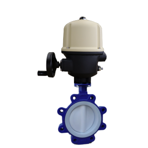 FO2PC-BV1L-1E（LUG TYPE BUTTERFLY VALVE(2PC BODY) BUTTERFLY VALVE WITH ELECTIC ACUTATOR）