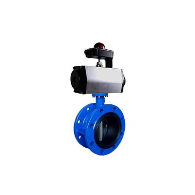 FD01-BV1DF-3P(Double flanged Butterfly Valve–Pneumatic Actuator) Featured Image