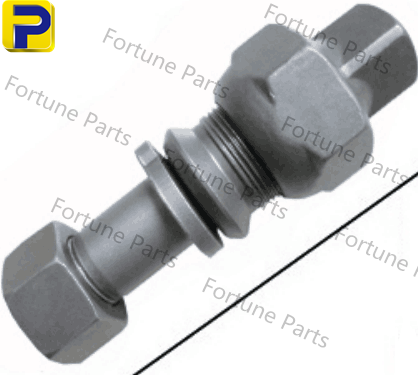 Truck Wheel Studs, Bolts & Nuts – truck Screw，HINO 5T  Rear TRUCK bolt FP-105 Featured Image