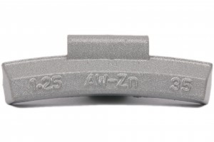 AW Type Zinc Clip on Wheel Weights
