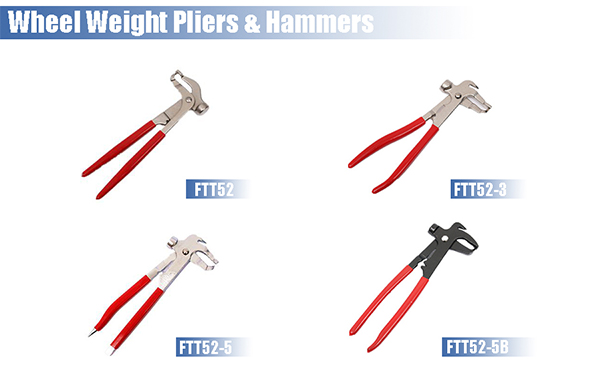 China Supplier Fe Wheel Balancing Weights - Wheel Weight Pliers & Hammers – Fortune