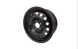Manufactur standard Black Snow Wheel Passenger Car Steel Wheel Rim