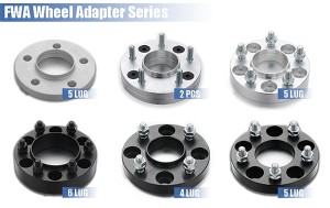 Fwa Wheel Adapter Series Forged Lug Centric Spacers