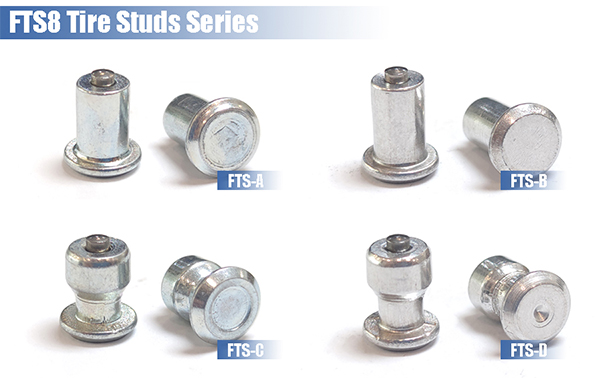 Well-designed Cemented Tungsten Carbide Tire Studs - Hinuos FTS8 Series Russia Style – Fortune