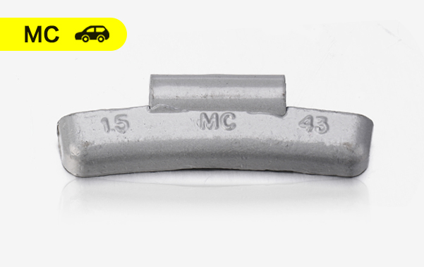 Wholesale Price China Zinc Clip On Wheel Weights - MC Type Lead Clip On Wheel Weights – Fortune