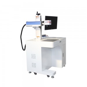 Cabinet fiber Laser marking machine