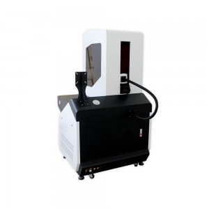 Closed Cabinet fiber Laser marking machine