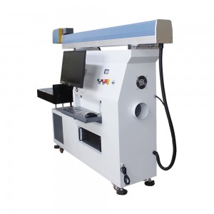 600×600 co2 glass tube Laser marking machine