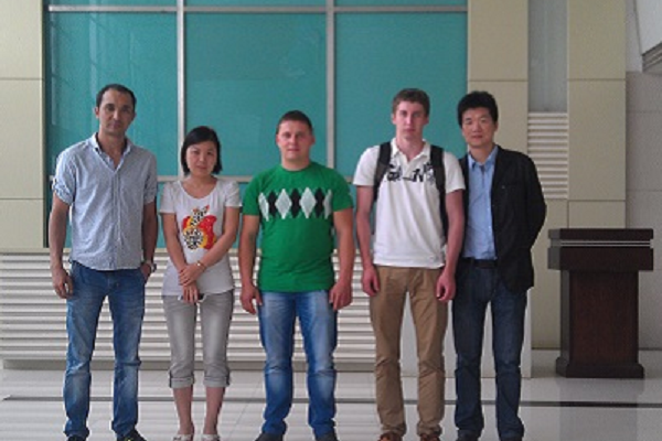 Customers from Kazakhstan Visited Us