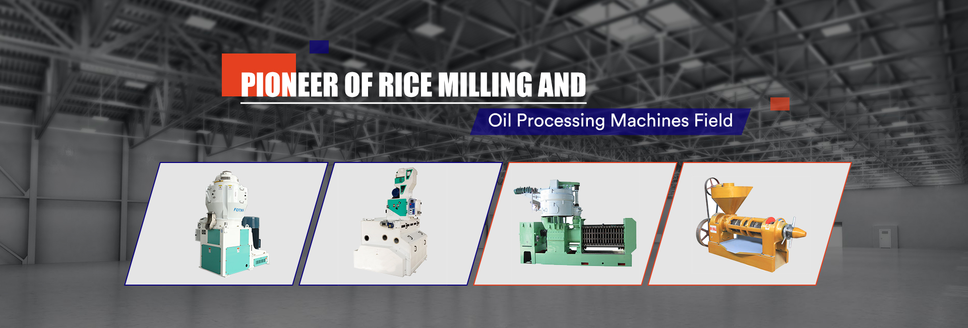 Complete Rice Milling Line