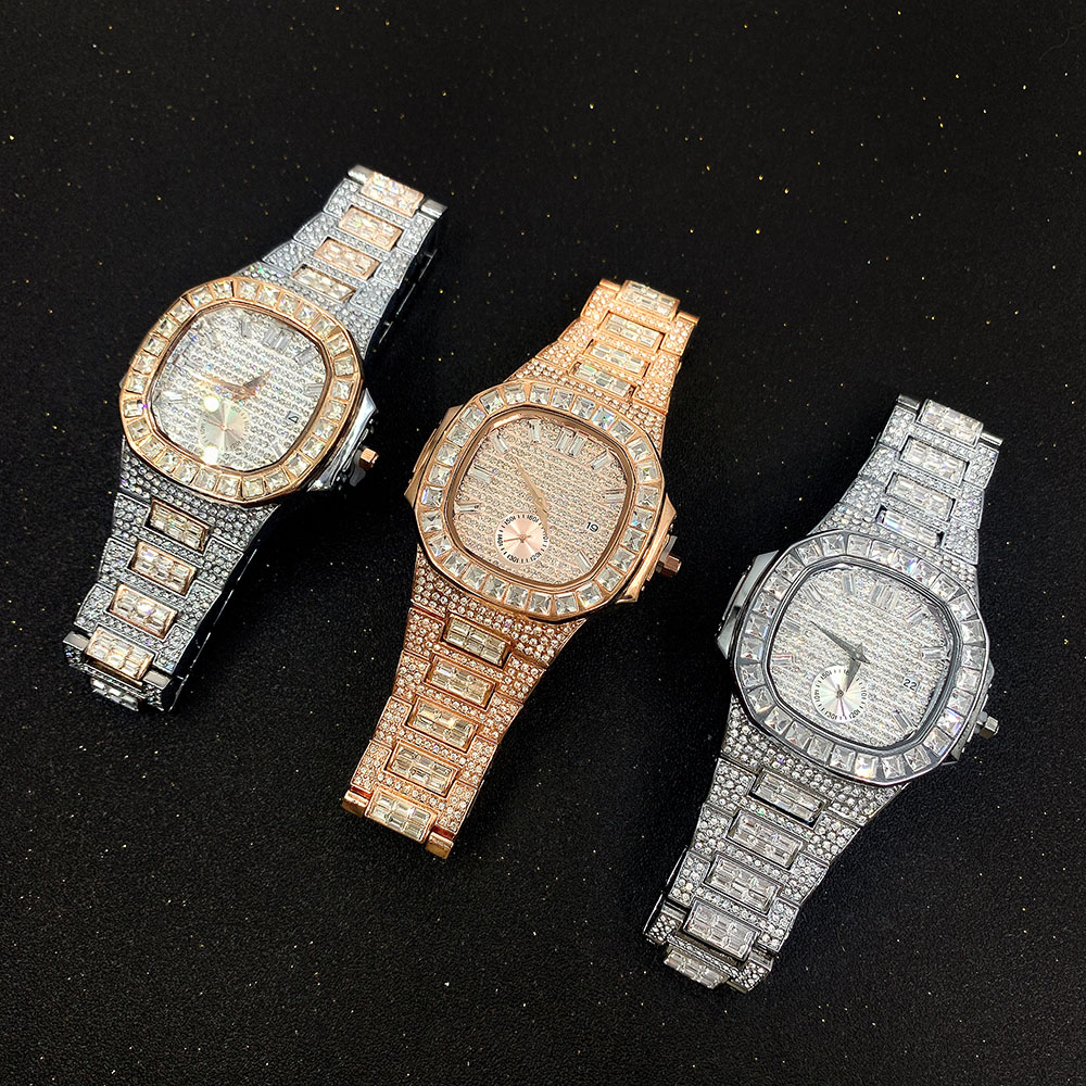 FOXI Hot Selling Fashion Quartz Watches watches for men diamond watch