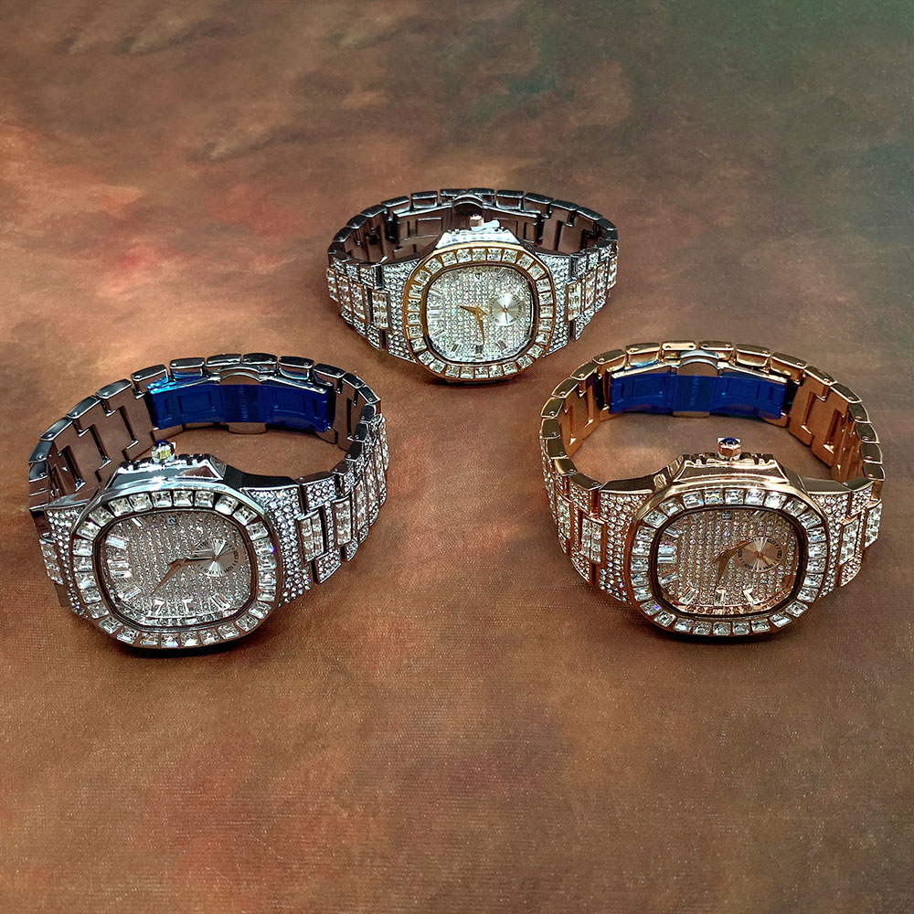 FOXI Hot Selling Fashion Quartz Watches watches for men diamond watch