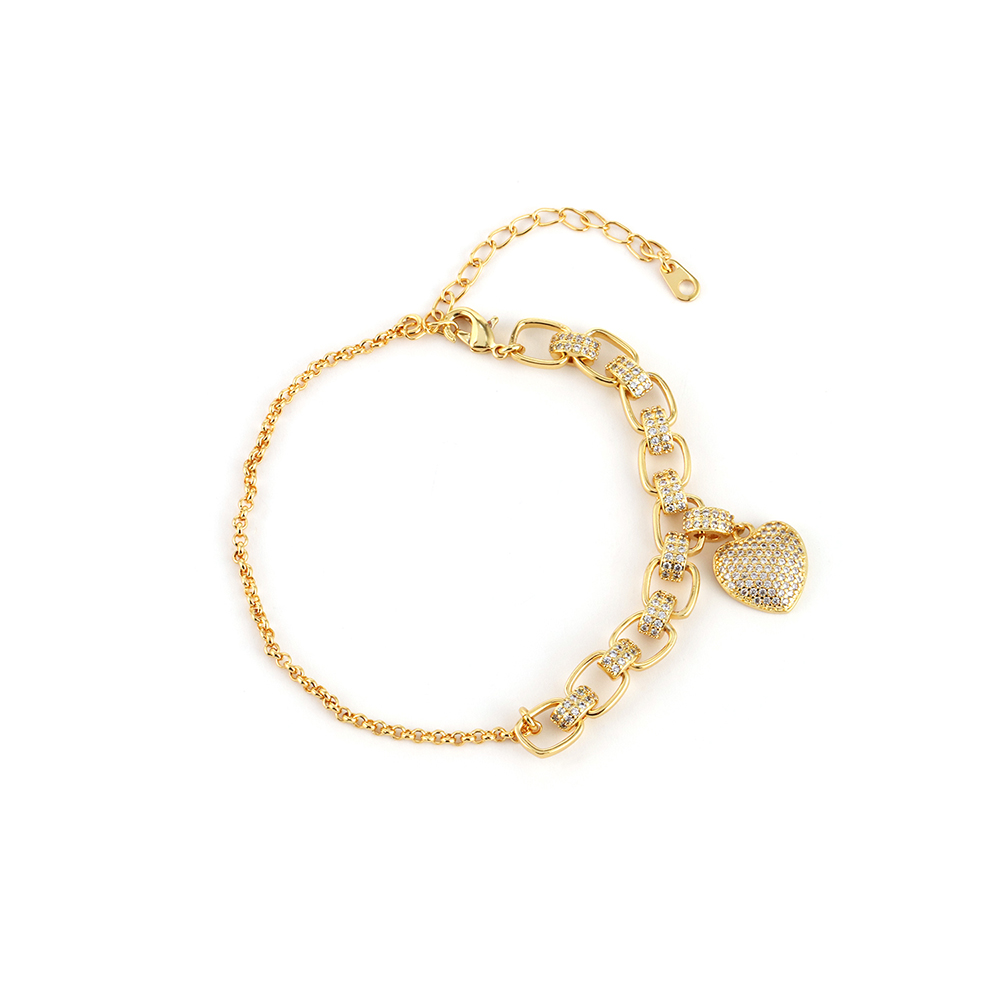 Factory Supply Gold Plated Bangles - FOXI gold bracelet gold bracelet women jewelry – Foxi