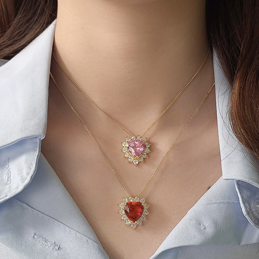 Free sample for Moonstone Pendant - FOXI18k gold pendant necklace diamond pendant necklace pendants – Foxi