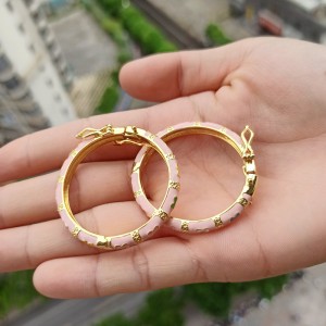 FOXI New fashion 2021 baby jewelry top sale women jewelry gold bangle for birth gift