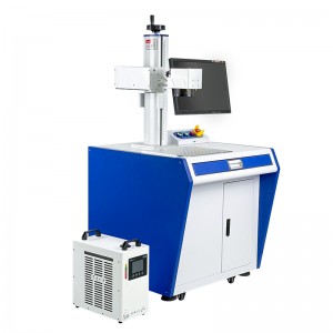 5W 10W өнөр жай UV Desktop Glass Лазердик белгилөөчү машина