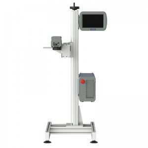 Laser Marking Machine 20w 30w 50w Fiber Co2 UV Online High Speed Flying Laser Engraving Printing Machine