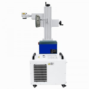 Laser Marking Machine 3W 5W 10W 15W 20W Fiber Co2 UV Laser Marking Machine Online Flying Laser Engraving Printing Machine