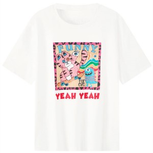 2022 Korean Fashions Round Neck For Women 100% Cotton T shirt Designer new Plus Size