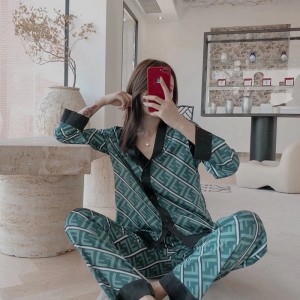 Wholesale Price Sleepwear Silk Pajama - 2021 new summer thin section simulation silk ladies high-end homewear – Youhottest