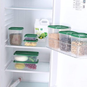 17 Pcs Reusable na Plastic Food Storage Container Set na may Lid Airtight