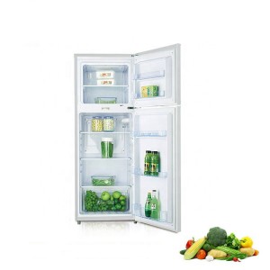 252L VCM Flowers Top Freezer Outside Evaporator Refrigerator