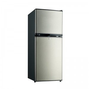 108L Low Noise Top Mounted Home Use Two Door Small Fridge Freezer Price