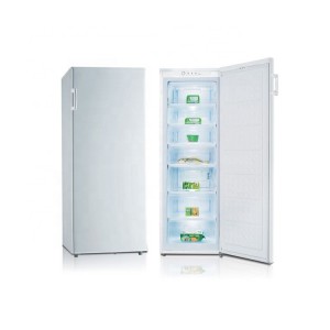 235L Mechanical Control Energy Saving And Low Noise Single Door Stand Up Freezer
