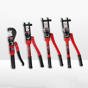 OEM Insulated Cord End Terminals Manufacturer –  K series hydraulic crimping tool wire crimp lug pliers wire clamp cable lug press tool  – Pengyou Power