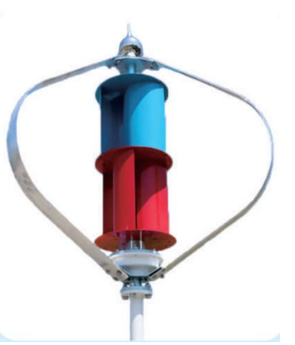 Q-type hybrid Q-type vertical axis wind generator is a hybrid fan of lift type and resistance type, which has the following characteristics