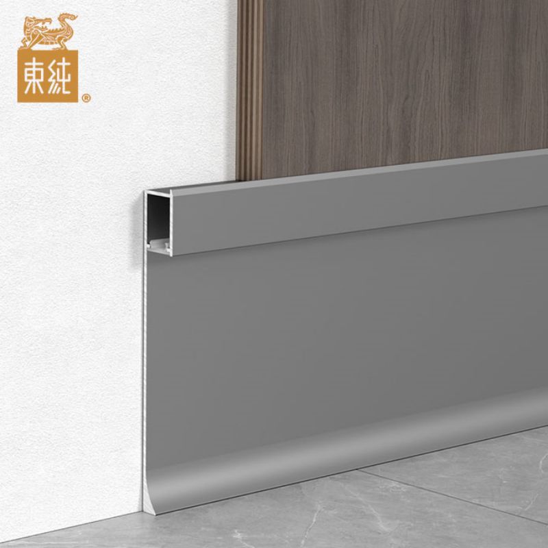 different size LED metal skirting board