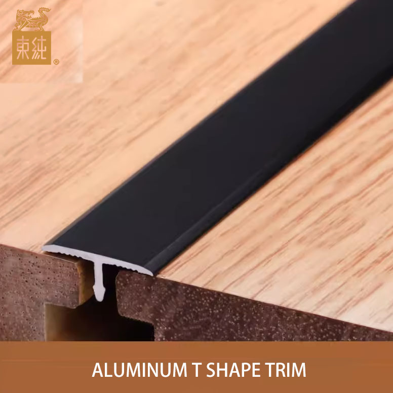 15mm width matt color floor tile trim in aluminum material
