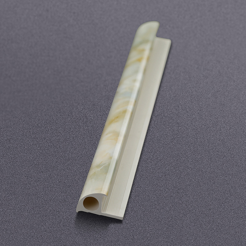 New Fashion Design for Factory Plastic PVC Curved Shape Tile Trim for Decorative