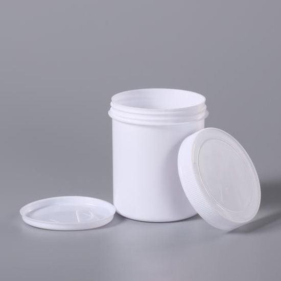 Plastic Square Pail Suppliers –  Small capacity 0.15L 0.25L 0.5L 1L Chemical with custom Logo printing Plastic Jars  – JIATAI detail pictures
