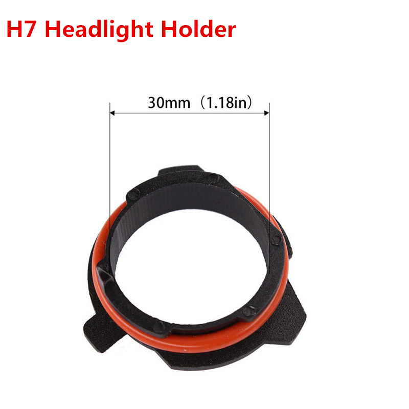 Led Headlight Bulb H7 Adapter Holder Base Socket